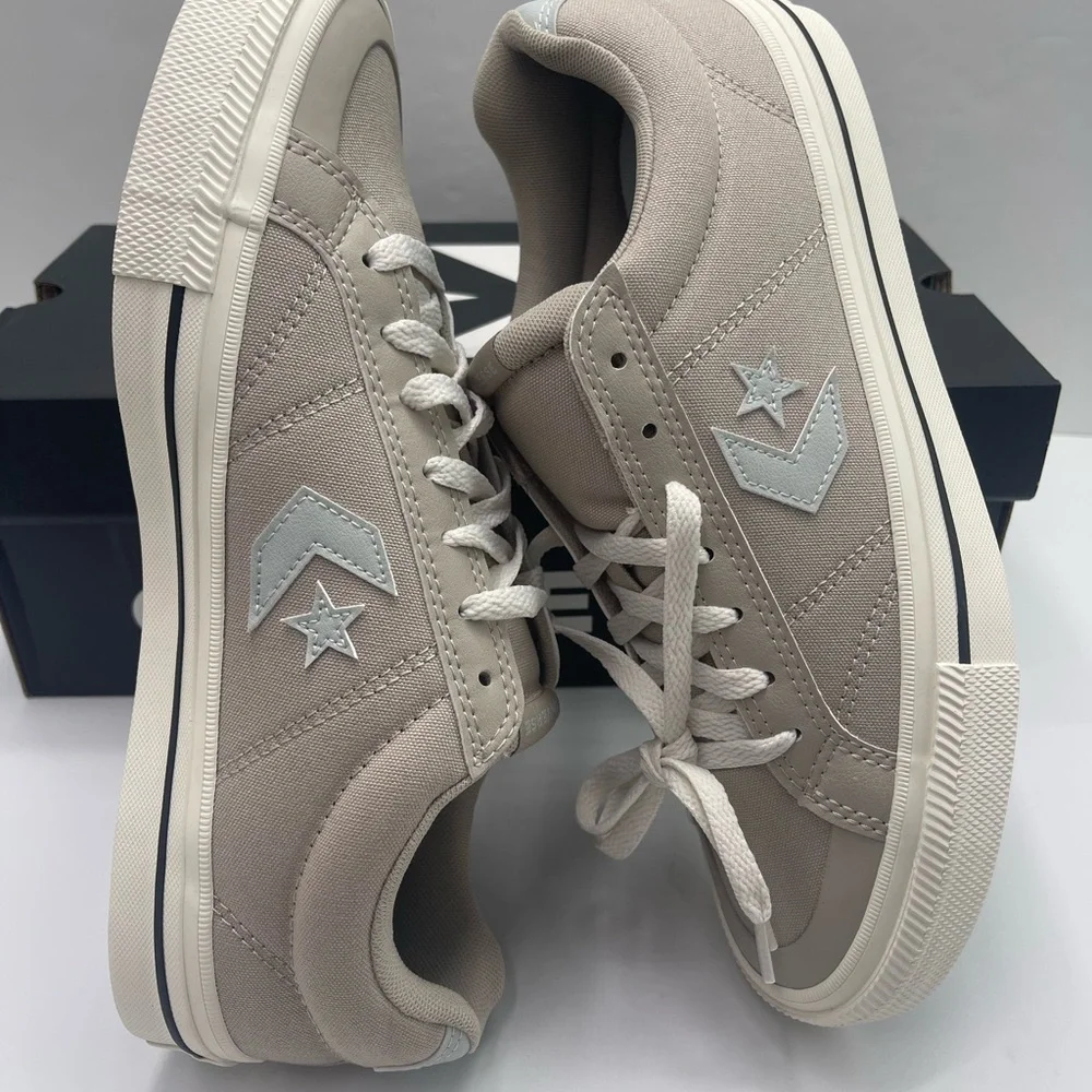 CONVERSE Men's A13223F
SPORT CASUAL OX PAPYRUS/RAINWASHED GREY/EGRET Sneakers - Picture 12 of 16